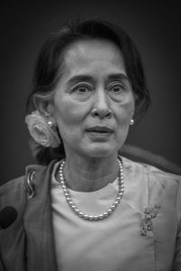 Aung San Suu Kyi is a prime example of what women are capable of.  Image from Wikimedia commons.
